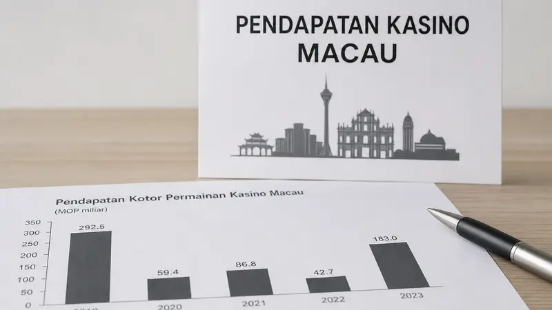 Pendapatan Kasino Macau Juli Naik Melebihi Juni meskipun Penurunan Tahunan